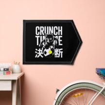 Crunch Time Soccer Cat For Bedroom & Locker Room