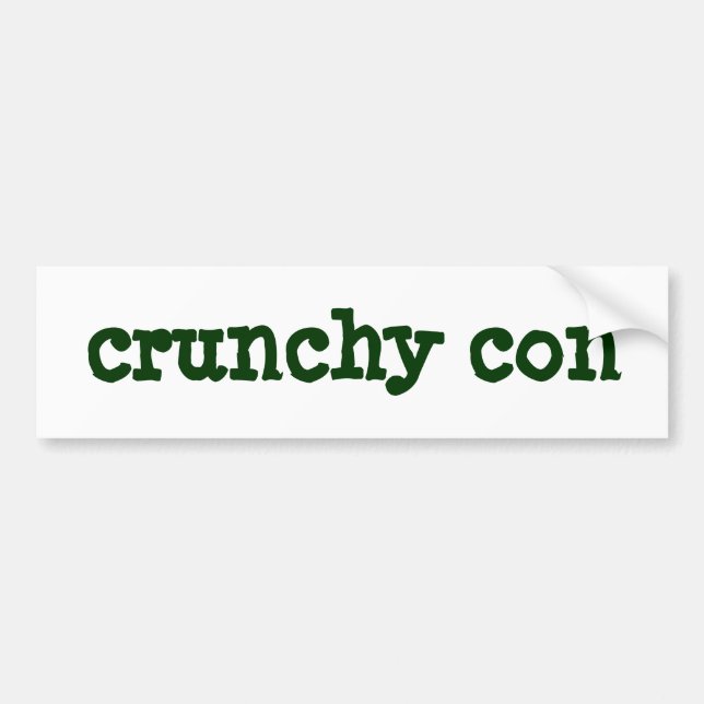 crunchy Betrug-Autoaufkleber Autoaufkleber (Vorne)