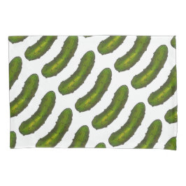 Crunchy Green Kosher Dill Pickle Feinschmecker dru Kissenbezug