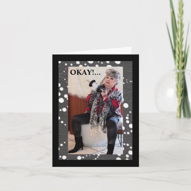 Crunes ODER Cupcakes Karte (Vorderseite)