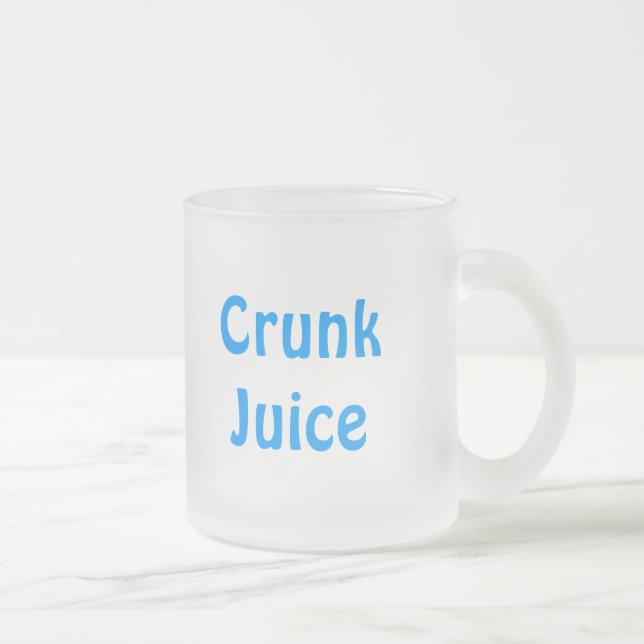 Crunk Saft Mattglastasse (Rechts)