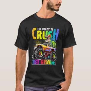 Crush-1-Grade-Dinosaurier-Monster-Rückzug nach Sch T-Shirt