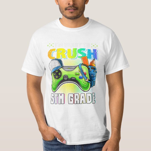 Crush 5. Stufe Zurück T-Shirt (Vorderseite)