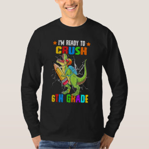 Crush 6. Klasse Dinosaurier-Rucksack Bleistift Zur T-Shirt