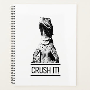Crush It! Motivierender Text Eidechse Planer