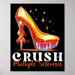 Crush Ms Bewusstsein High Heel Orange Band  Poster