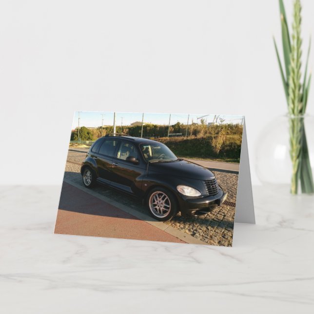 CRUSIN' PAR CARTE D'ANNIVERSAIRE CRUISER CAR POUR  (Devant)