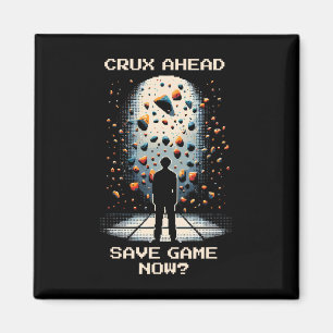 Crux Ahead – Pixel-Art-Design zum Klettern im Spie Magnet