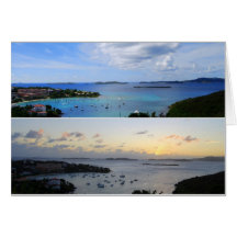 Cruz Bay Collage, St. John, U.S. Jungfrau Islands