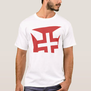 Cruz de Cristo halb T-Shirt