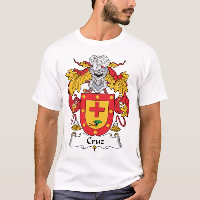 Cruz Familienwappen T-Shirt (Vorderseite)
