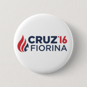 Cruz Fiorina '16 Logo Button