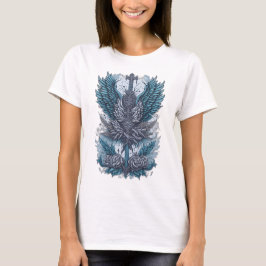 Cruz gótica tatuta 43 T-Shirt