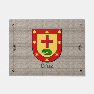 Cruz Historischer Schild auf Kobelstein Fußmatte