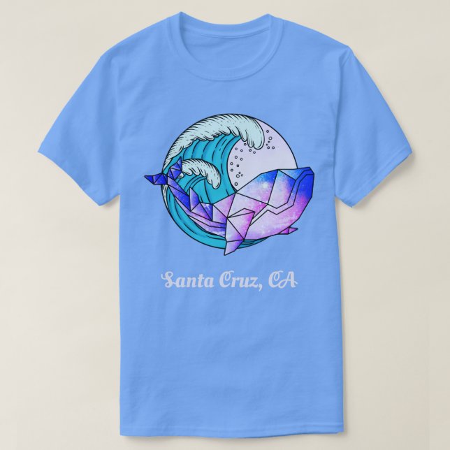 Cruz Santa CA Japanischer Paint Geometric Orca Kil T-Shirt (Design vorne)