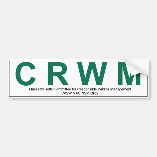 CRWM Autoaufkleber (Vorne)