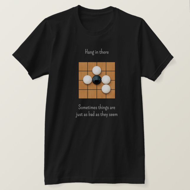 Cry Goishi in Atari Funny Go T-Shirt (Design vorne)
