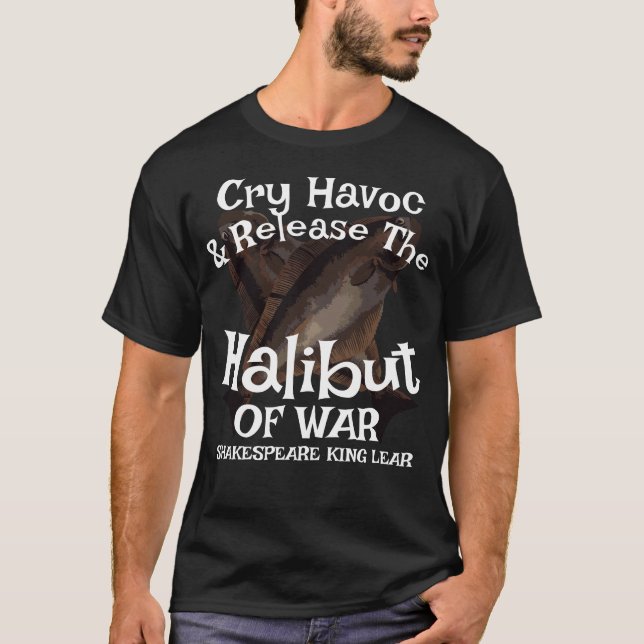 Cry Havoc Release Halibut des Krieges T-Shirt (Vorderseite)