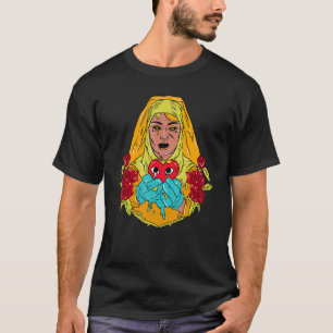 Cry Heart Girl Dripping SB Dunk for Skate Matchi T-Shirt