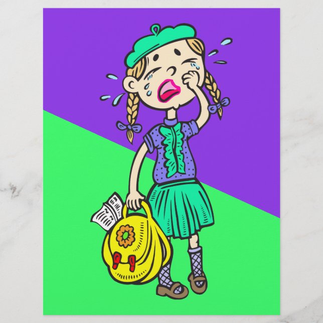 Cry School Girl Flyer (Vorne)