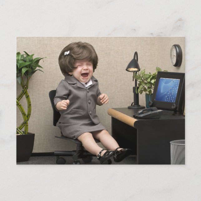 Crybaby Postkarten (Vorderseite)