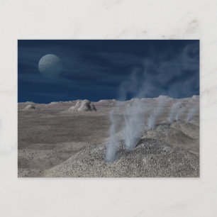 Cryovolcanism on Pluto Postkarte