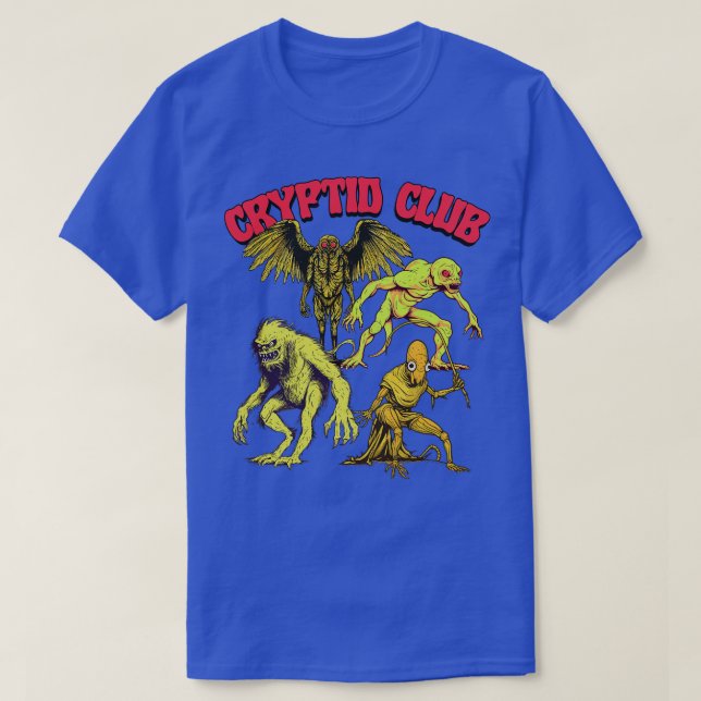 Cryptid Club T-Shirt (Design vorne)