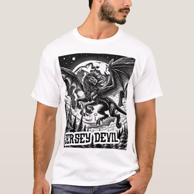 Cryptid Conspiracy - The Jersey Devil T-Shirt (Vorderseite)