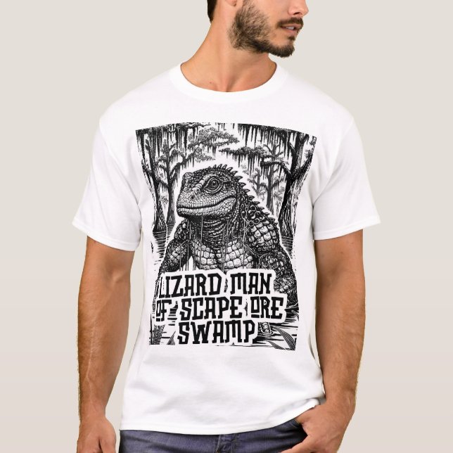 Cryptid Conspiracy - The Lizard Man Scape Ore T-Shirt (Vorderseite)
