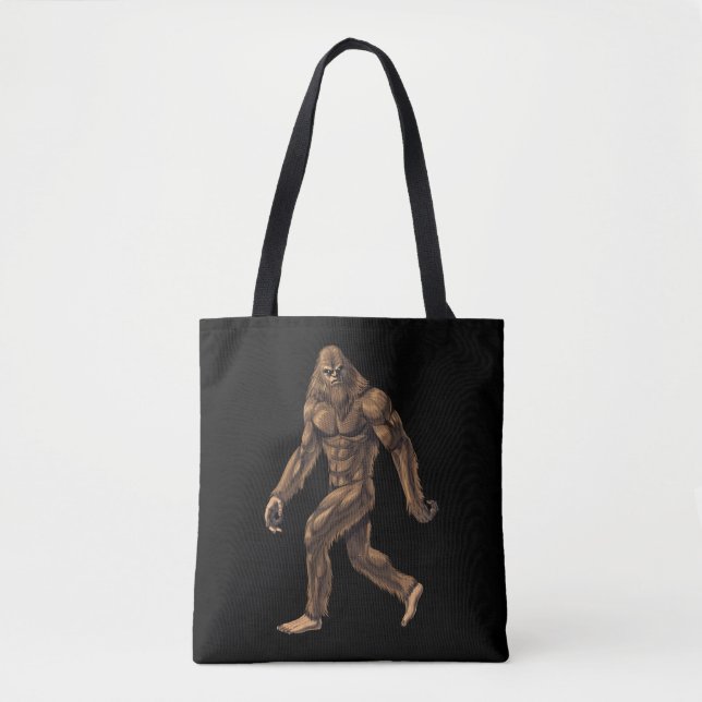 Cryptid Creature Bigfoot Tasche (Vorderseite)
