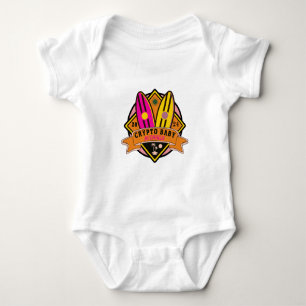 CRYPTO BABY Baby mit Namen und Geburtsdatum Baby Strampler