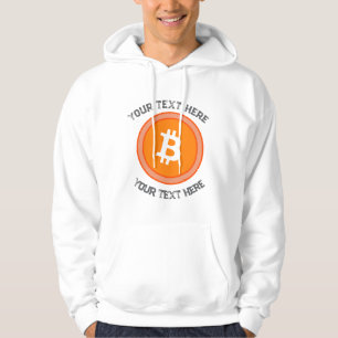 crypto btc pièce modifiable devis sweat - shirt à