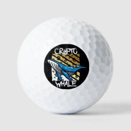 Crypto Btc Whale - Kryptomünze Golfball