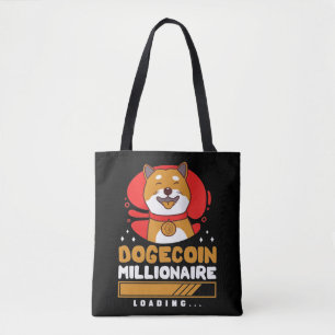 Crypto DogeCoin Millionaire Loading Tasche