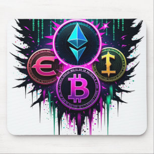 "Crypto & Forex - Die Zukunft des Handels" Mousepad