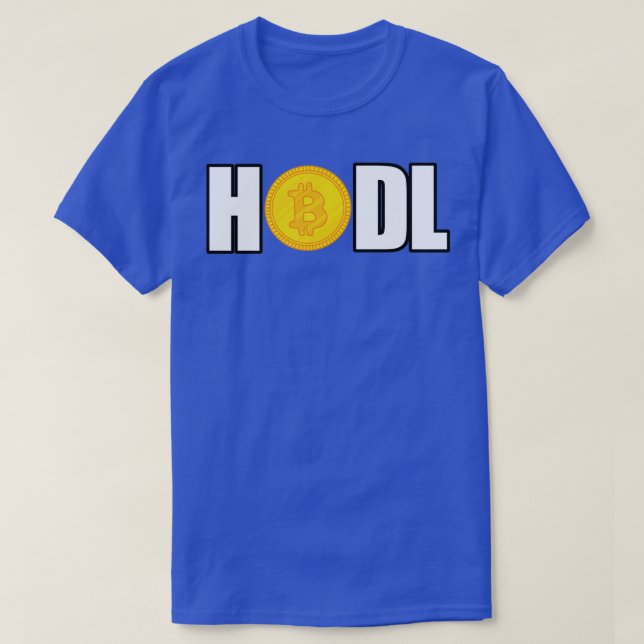 Crypto HODL T-Shirt (Design vorne)