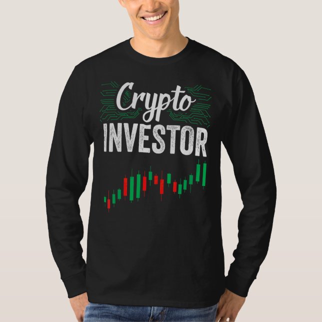 Crypto Investor Shareholder Investment Stock T-Shirt (Vorderseite)