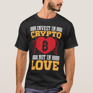Crypto Lover Kryptowährung Blockchain Trader Fina T-Shirt