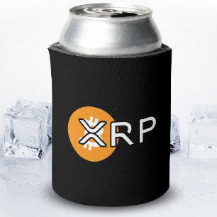 Crypto Meme XRP über Bitcoin-Kryptowährungs-Swap Dosenkühler