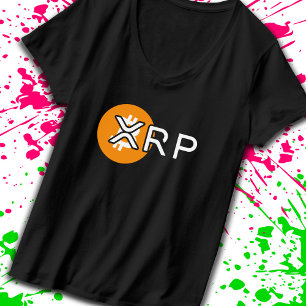 Crypto Meme XRP über Bitcoin-Kryptowährungs-Swap T-Shirt