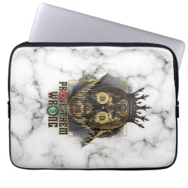 Crypto Motivation | Bitcoin | Prove them wrong Laptopschutzhülle