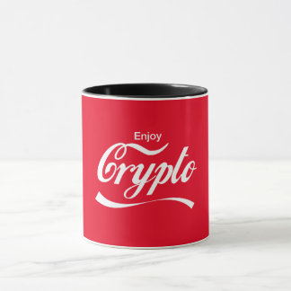 Crypto Parody-Tasse genießen Tasse