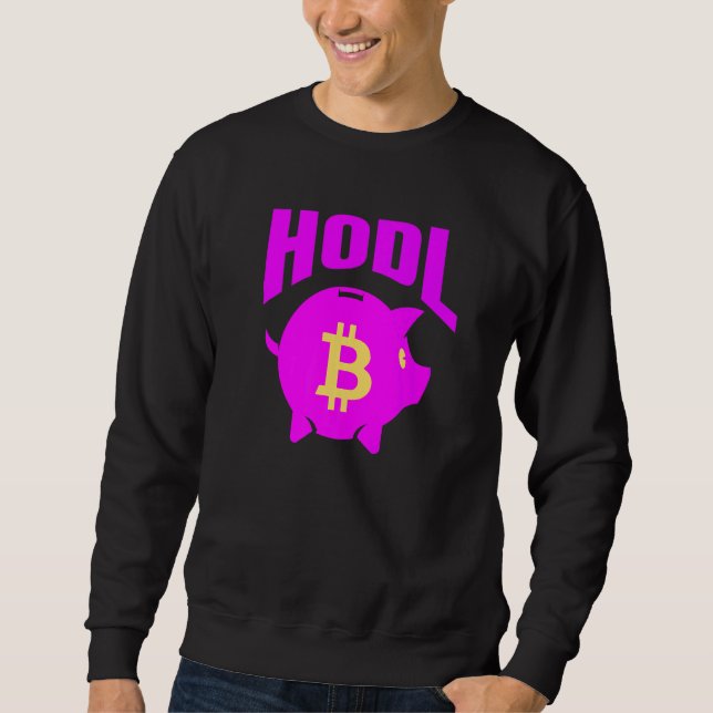 Crypto Piggy Bank Sweatshirt (Vorderseite)