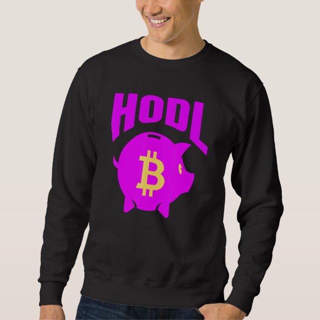 Crypto Piggy Bank Sweatshirt (Vorderseite)