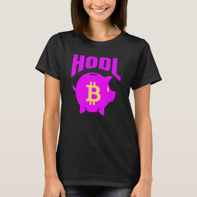 Crypto Piggy Bank T-Shirt (Vorderseite)