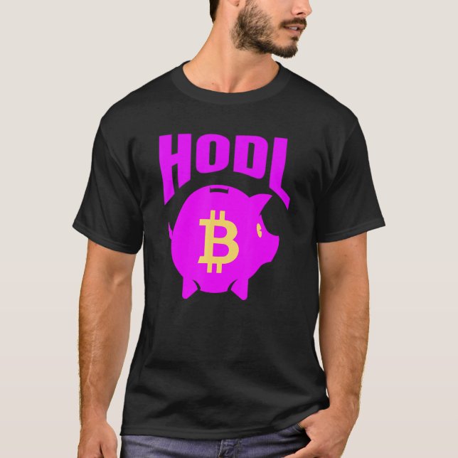 Crypto Piggy Bank T-Shirt (Vorderseite)