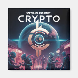 Crypto Planet Magnet