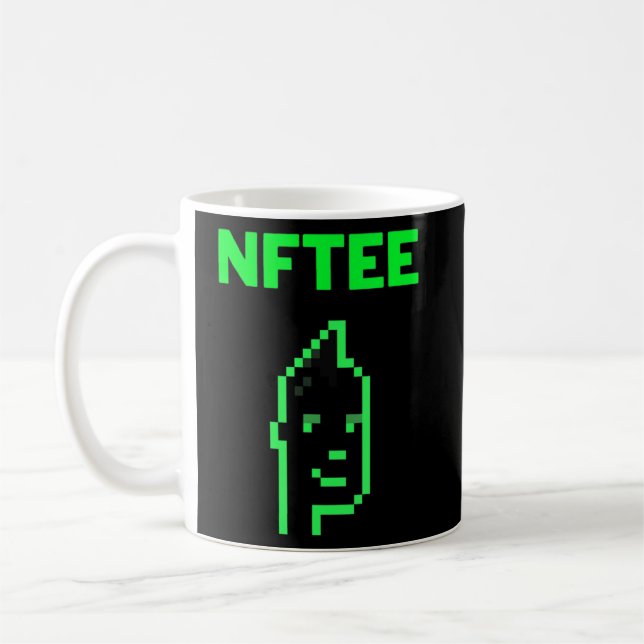 Crypto Punk Nftee [Nft Non Fungible Tokens] Kaffeetasse (Links)