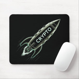 Crypto Rocket Mousepad