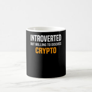 Crypto Sprichwort Trading Miner Kryptowährung Kry Kaffeetasse